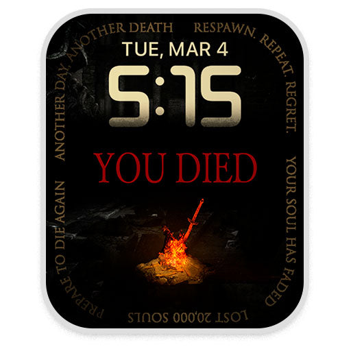 YOU DIED - Watch face