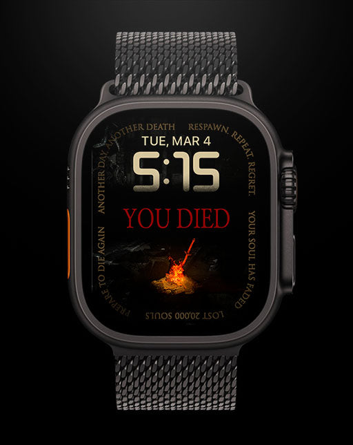 YOU DIED - Watch face
